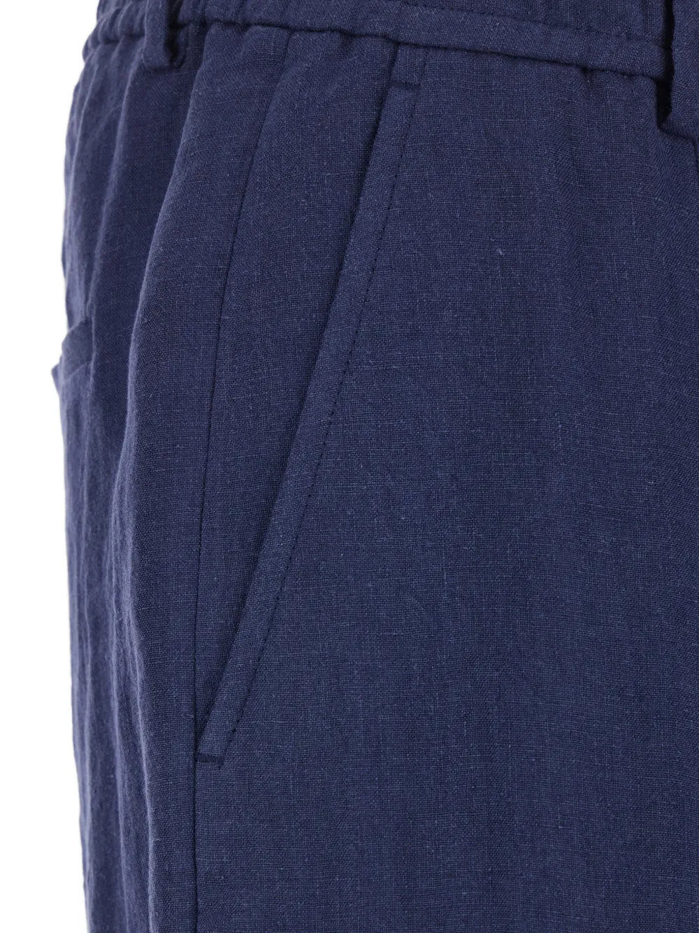 Emporio Armani Broek met elastische tailleband Blauw
