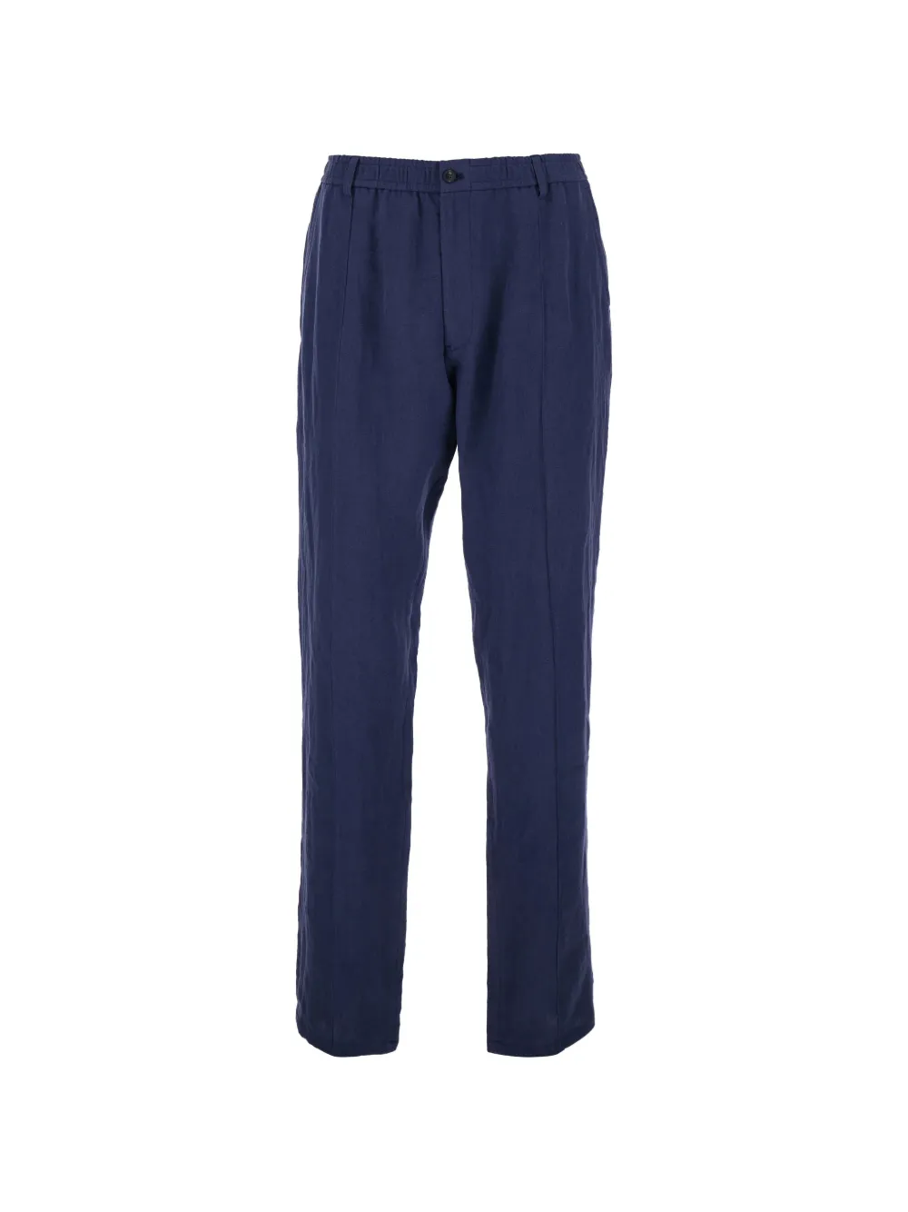 Emporio Armani elasticated-waistband trousers - Blu