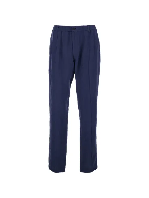 Emporio Armani elasticated-waistband trousers