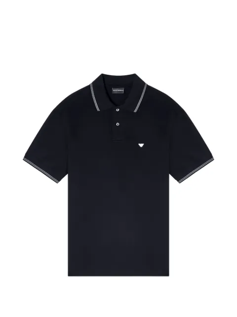 Emporio Armani slim fit polo essential in stretch cotton pique