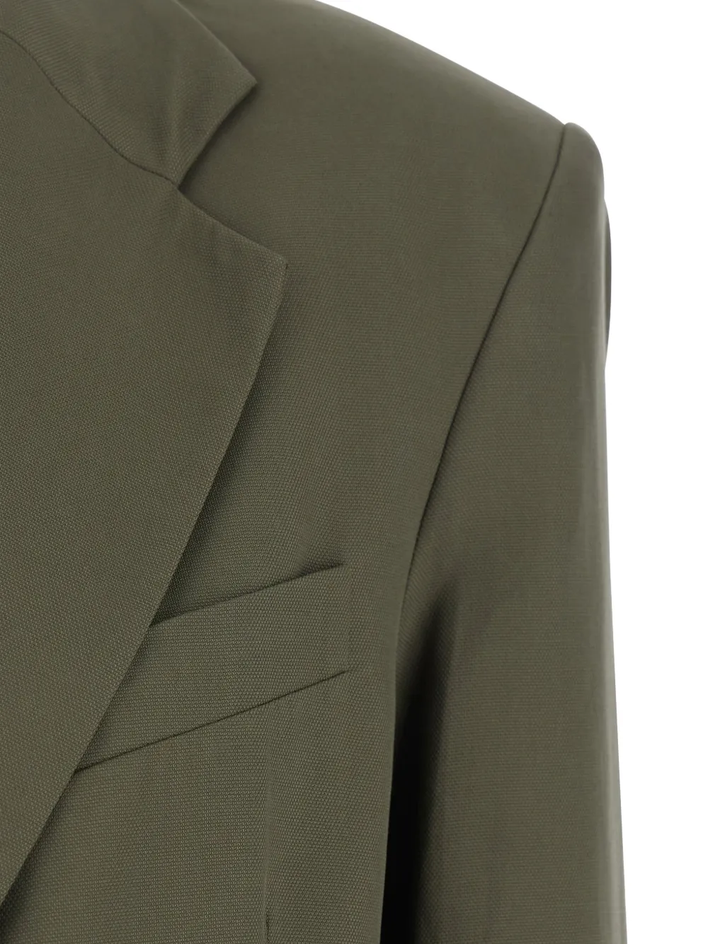  Federica Tosi Notched Blazer - Green 