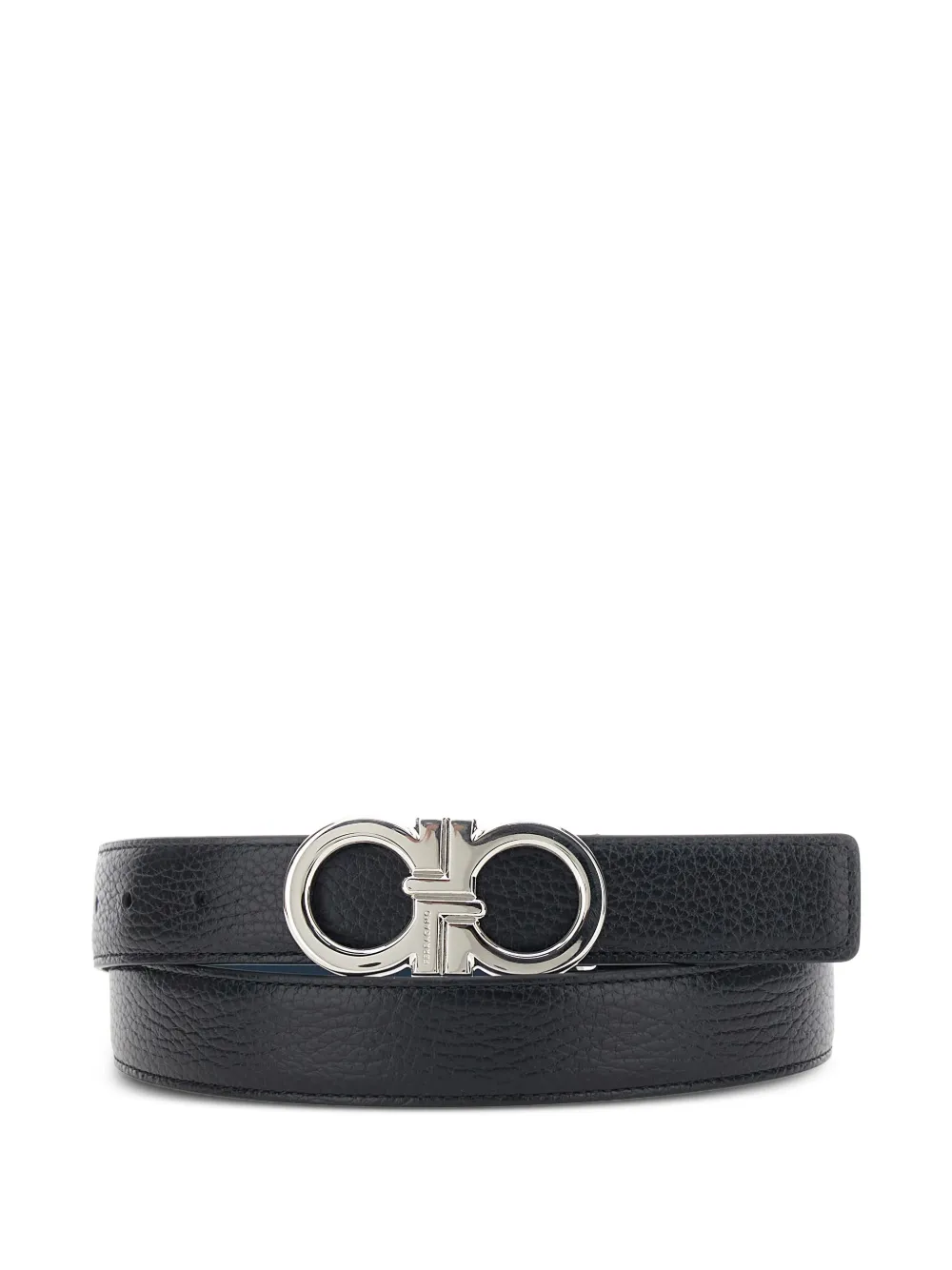 Ferragamo Giancini logo buckle belt - Nero