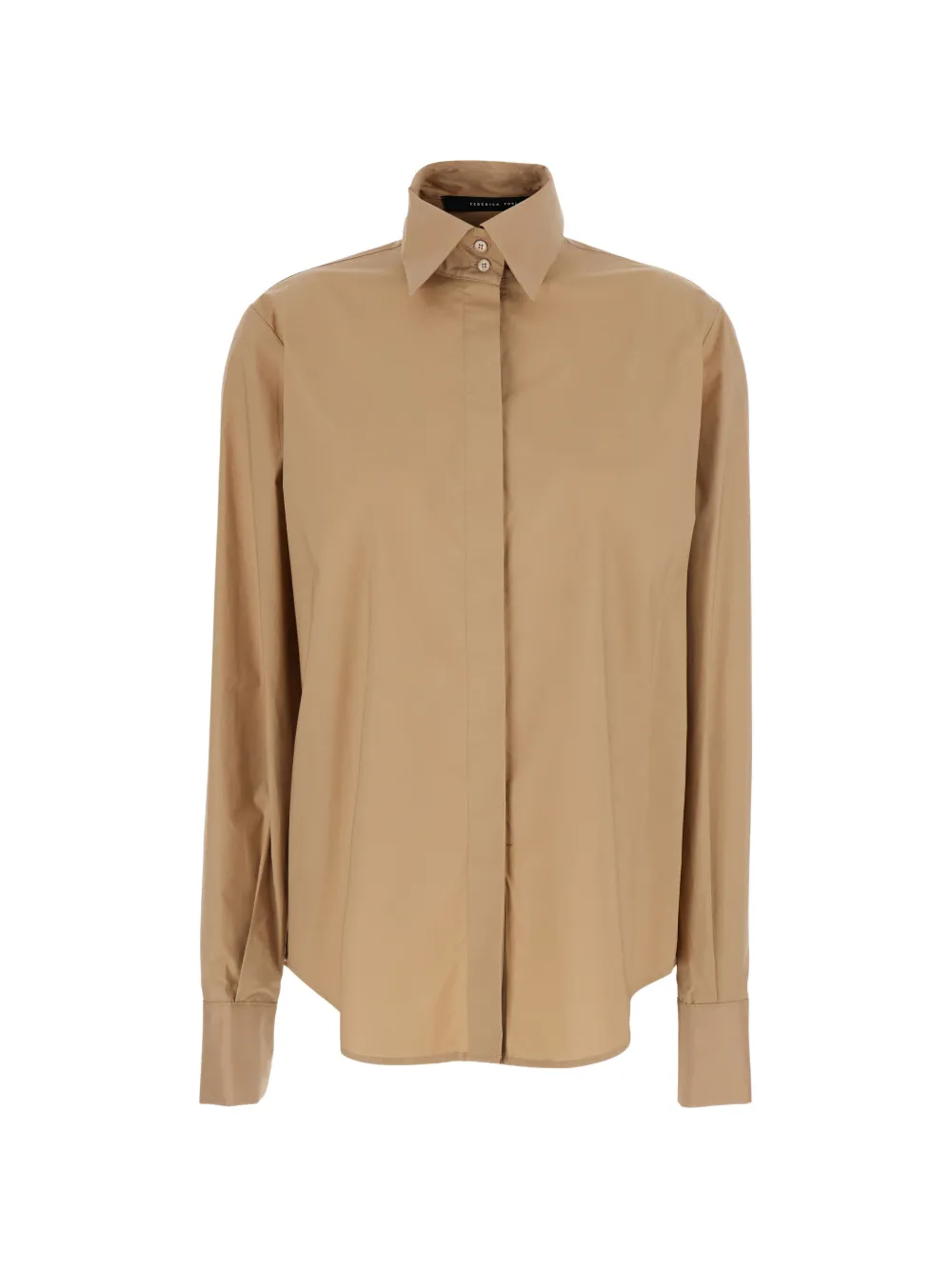 Federica Tosi long-sleeved shirt - Toni neutri