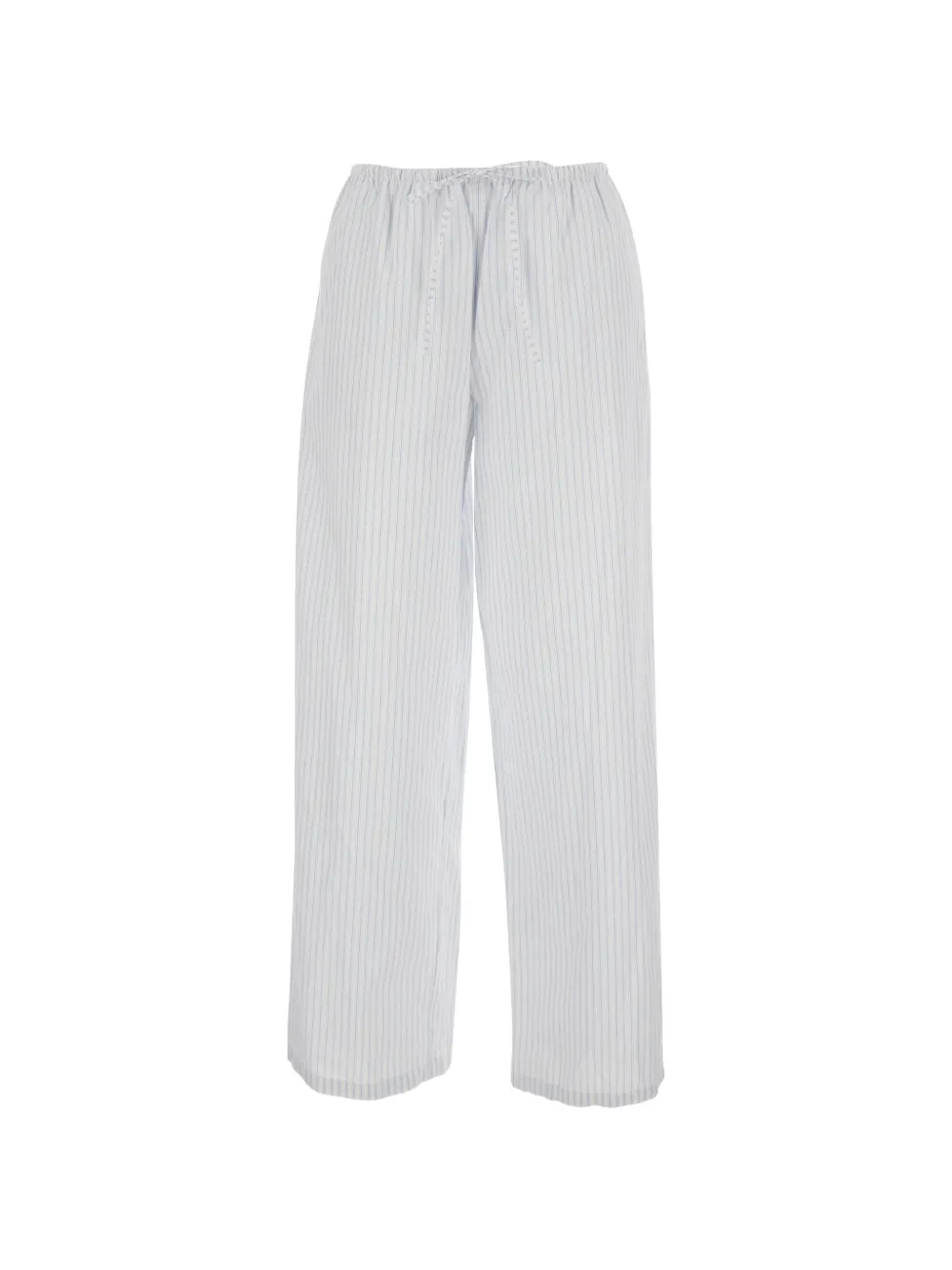 DUNST striped drawstring trousers - Bianco