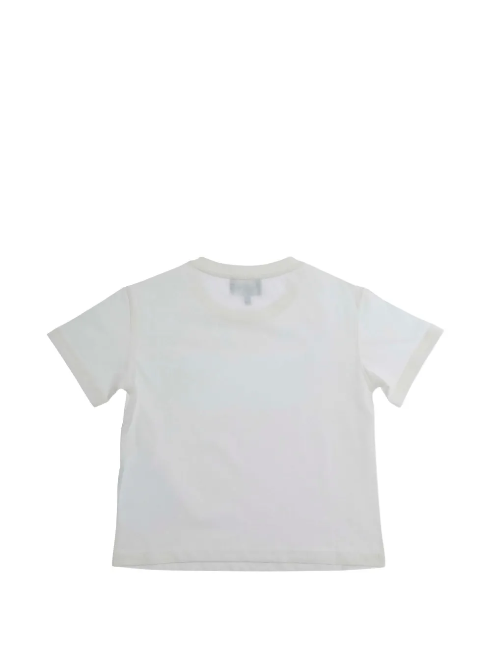 Emporio Armani Kids T-shirt met borduurwerk Wit