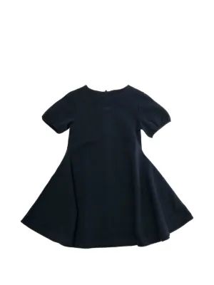 Emporio Armani Kids リブニット ワンピース | ブルー | FARFETCH JP