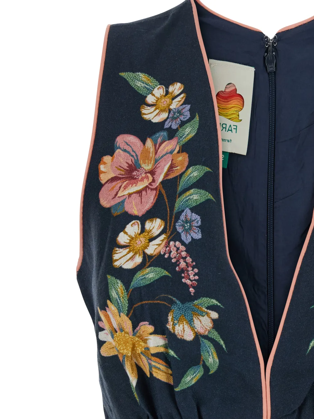  Farm Rio Floral Dress - Blue 