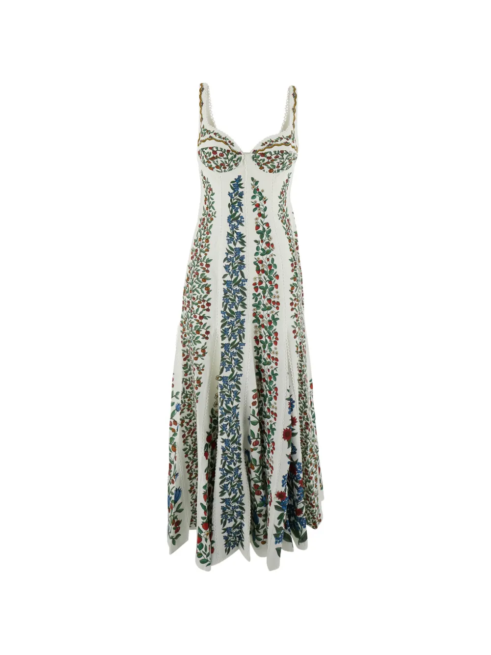 FARM Rio floral maxi dress - Bianco