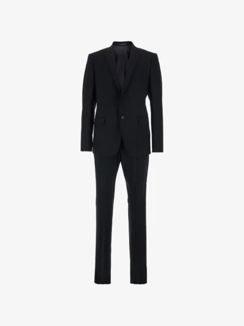 Emporio Armani tailleur à boutonnière croisée