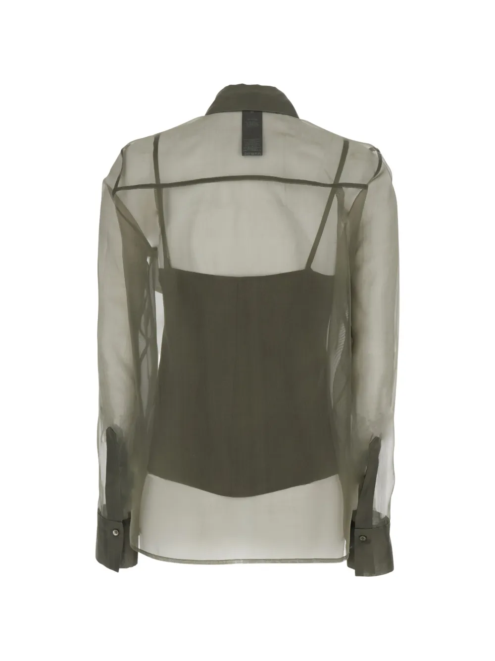  Federica Tosi Buttoned Pocket Shirt - Green 