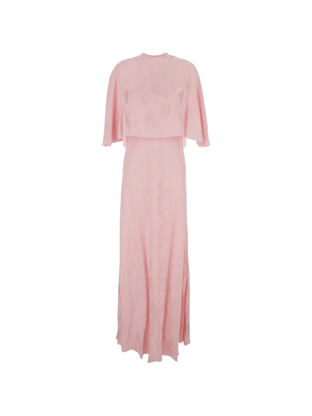 Forte Forte cape maxi dress - Pink