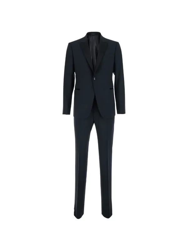 Emporio Armani シングルスーツ | ブルー | FARFETCH JP