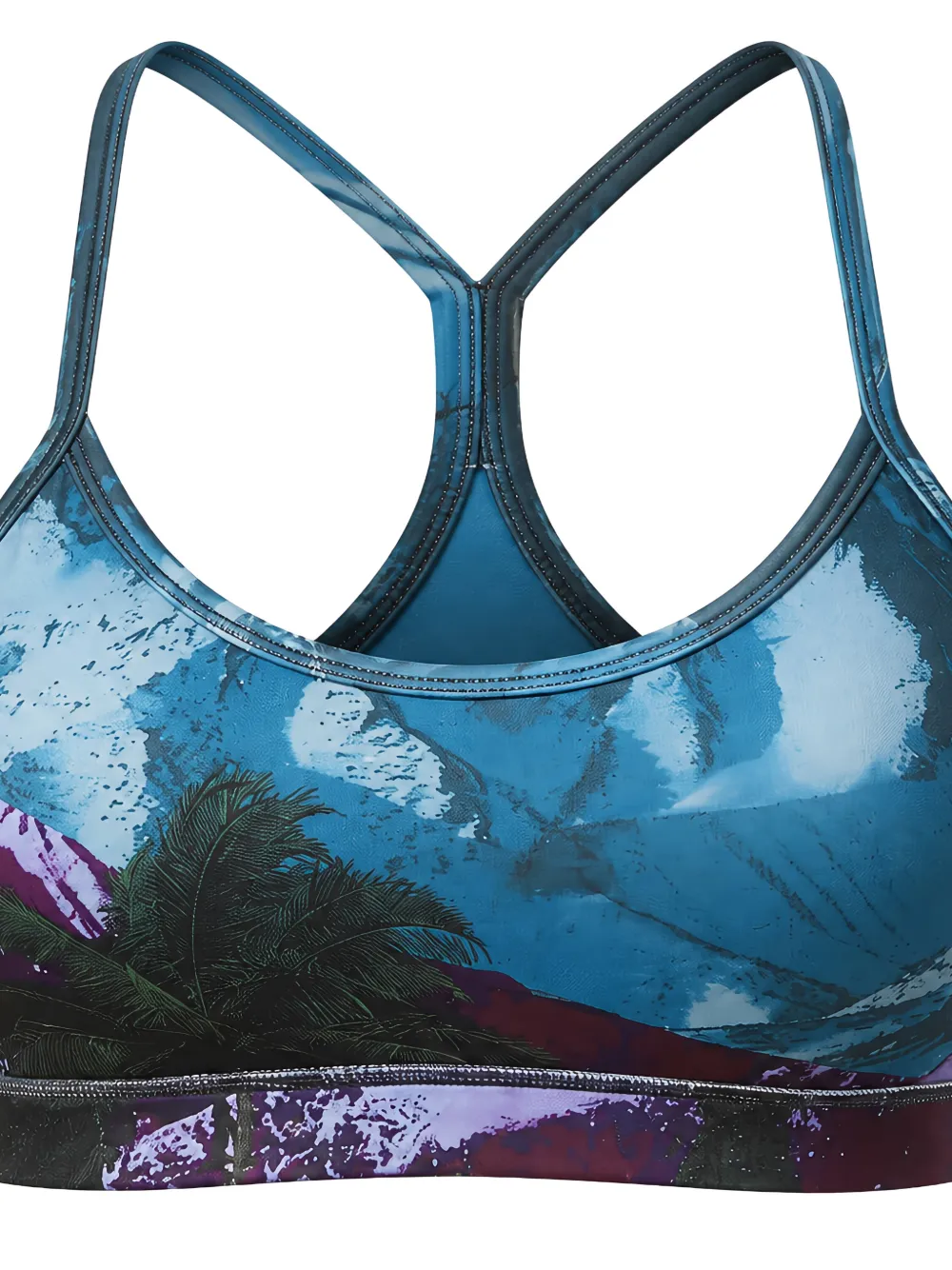 Reebok Strappy Studio yoga tanktop Blauw