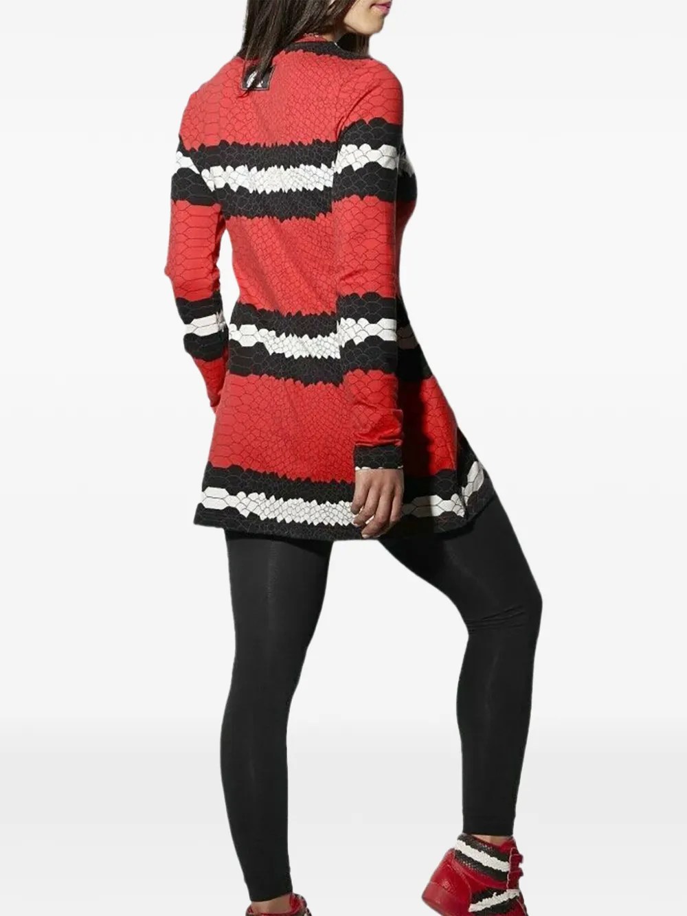  Reebok Printed Mini Dress - Red 