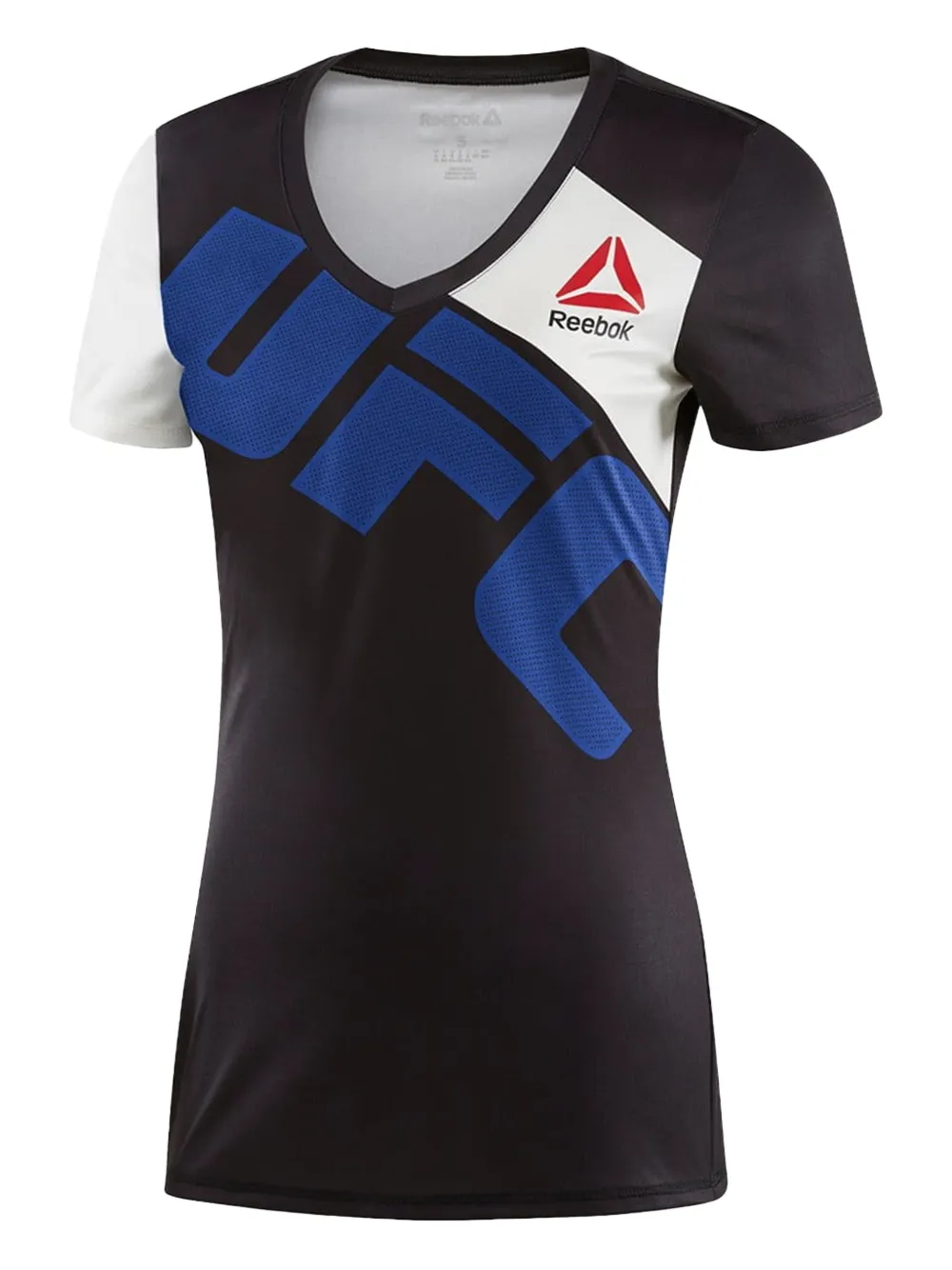 Reebok T-shirt con scollo a V - Nero