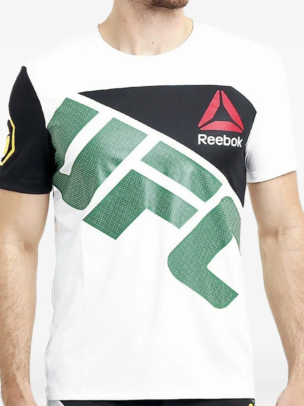 Reebok T-shirt Block UFC - Bianco