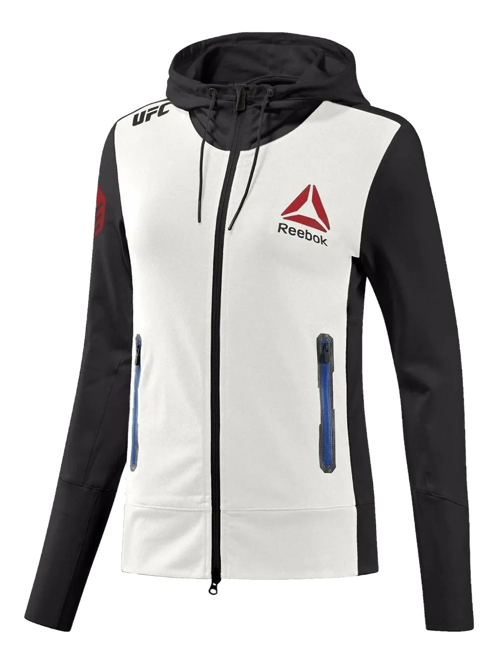 Reebok Leichte Kapuzenjacke - Weiß