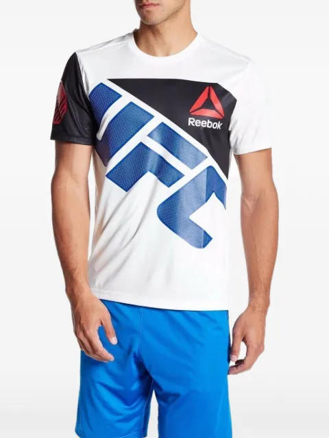 Reebok playera tejido con diseño