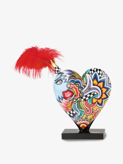 Toms Drag feather heart home decor