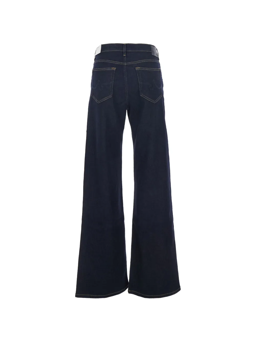 AG Jeans wide-leg cotton jeans - Blauw