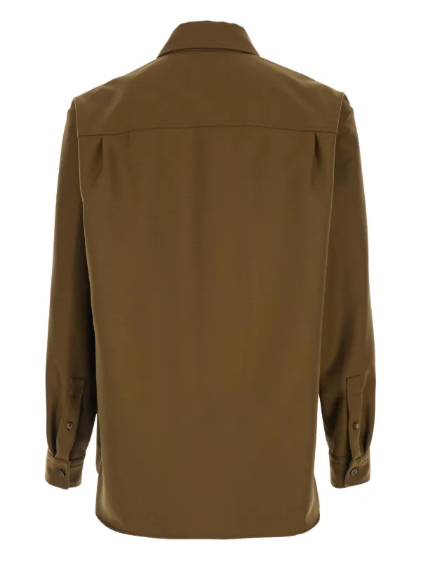 MHL. ブラウン長袖シャツジャケット A.P.C. Malaury シャツジャケット | ブラウン | FARFETCH JP