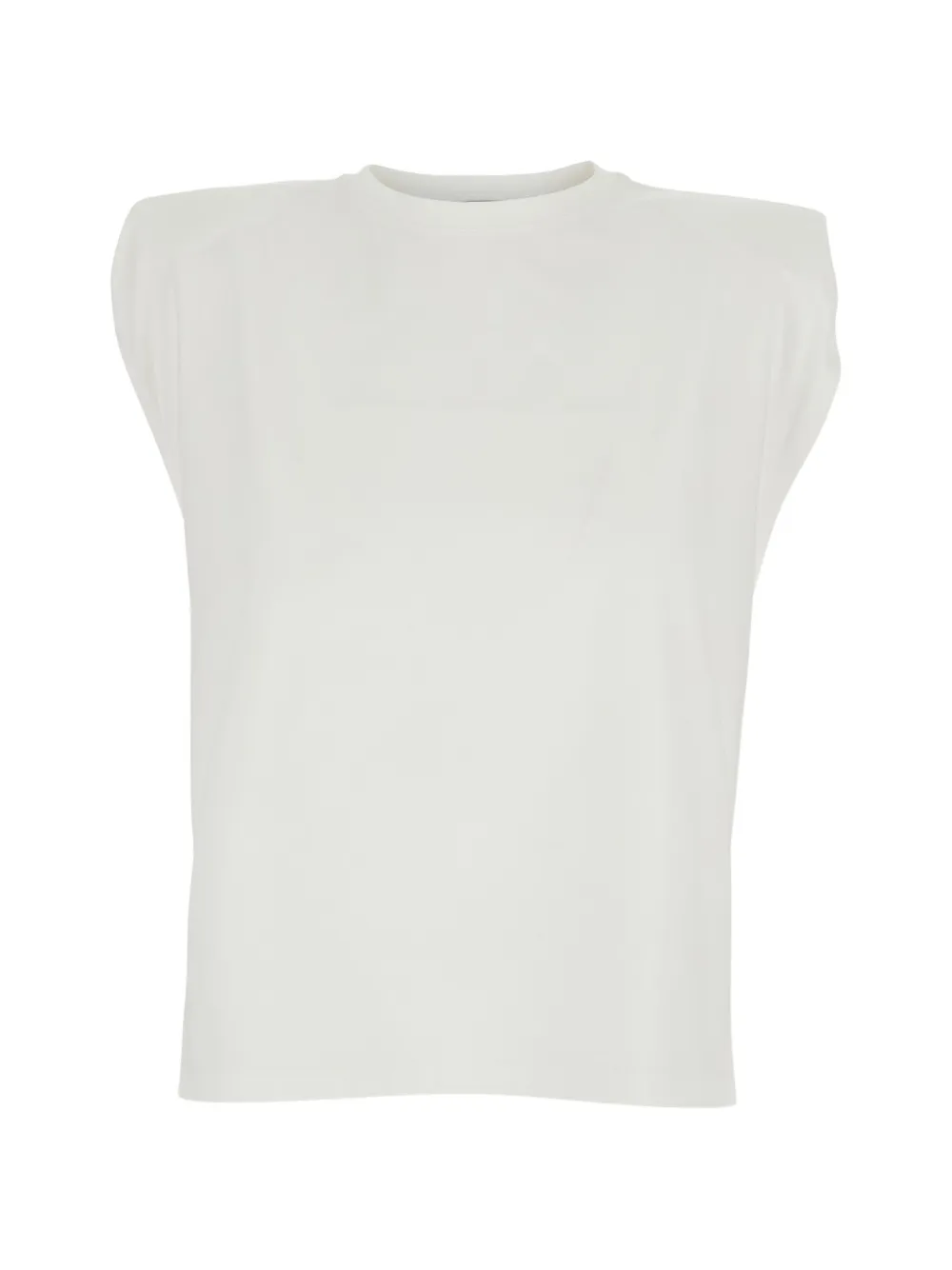 AG Jeans shoulder detail T-shirt - Bianco