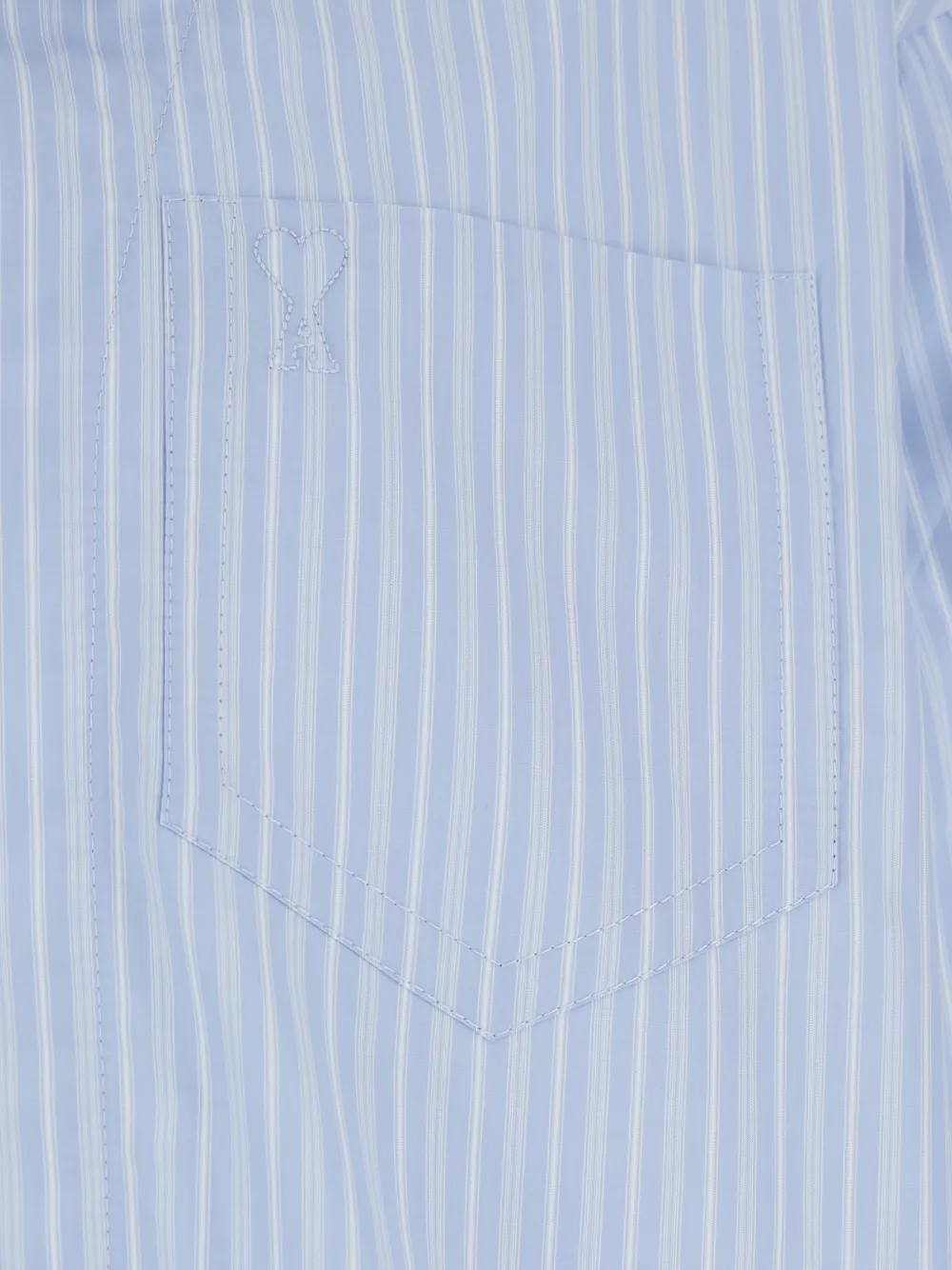AMI Paris Gestreept overhemd Blauw