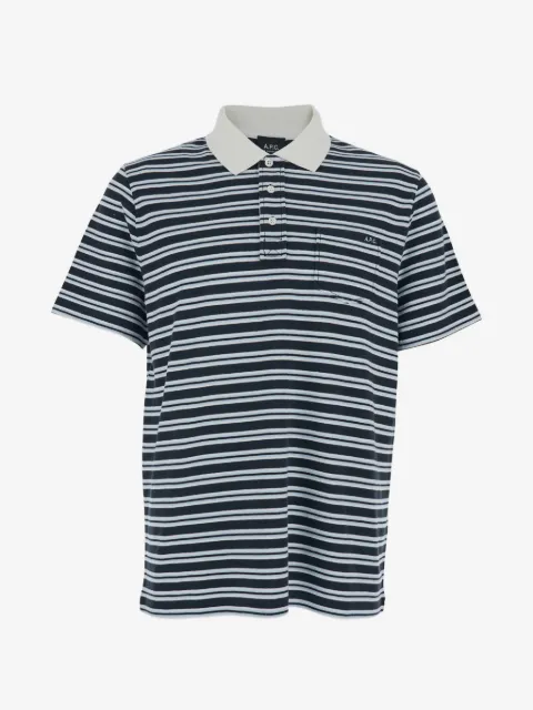 A.P.C. polo à rayures