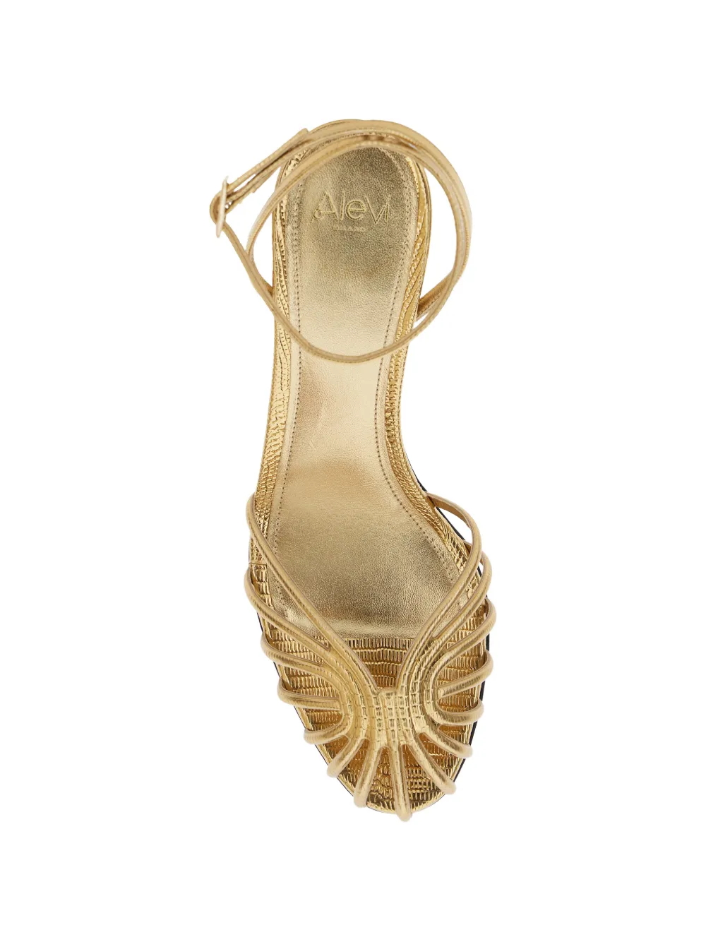 Alevì Gekooide pumps Goud