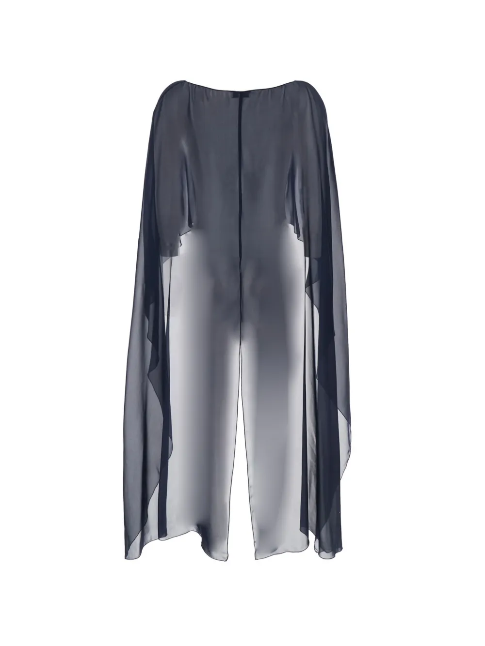  Antonelli Herve Draped Cape - Blue 