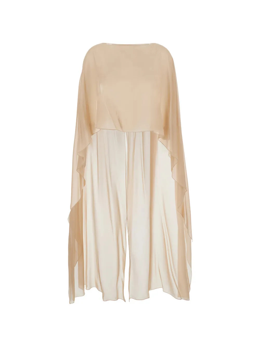 Antonelli Foulard con orlo asimmetrico - Toni neutri