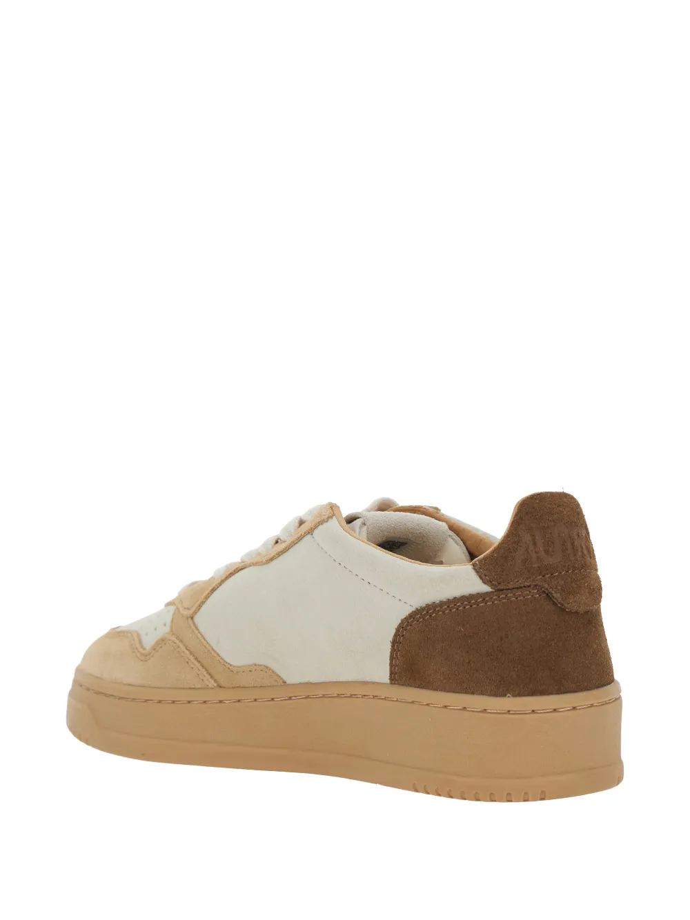 Autry Medalist low-top sneakers met vlakken Beige