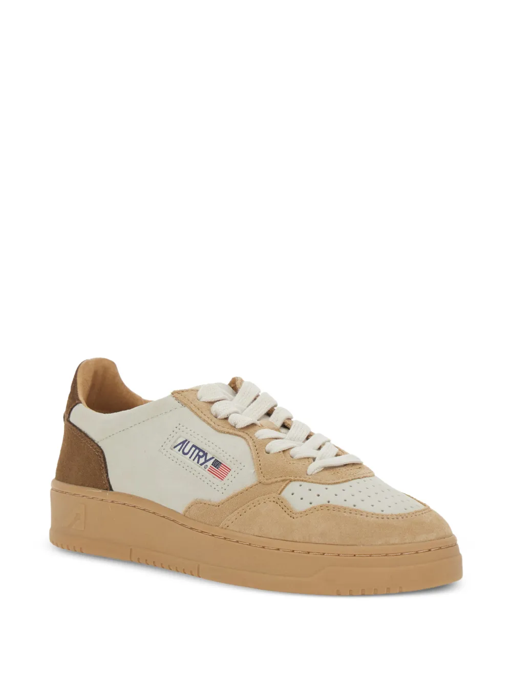  Autry Medalist Low Panelled Sneakers - Neutrals 