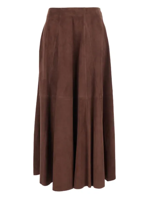 Arma panelled midi skirt
