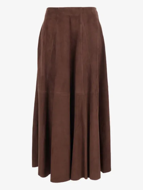Arma panelled midi skirt