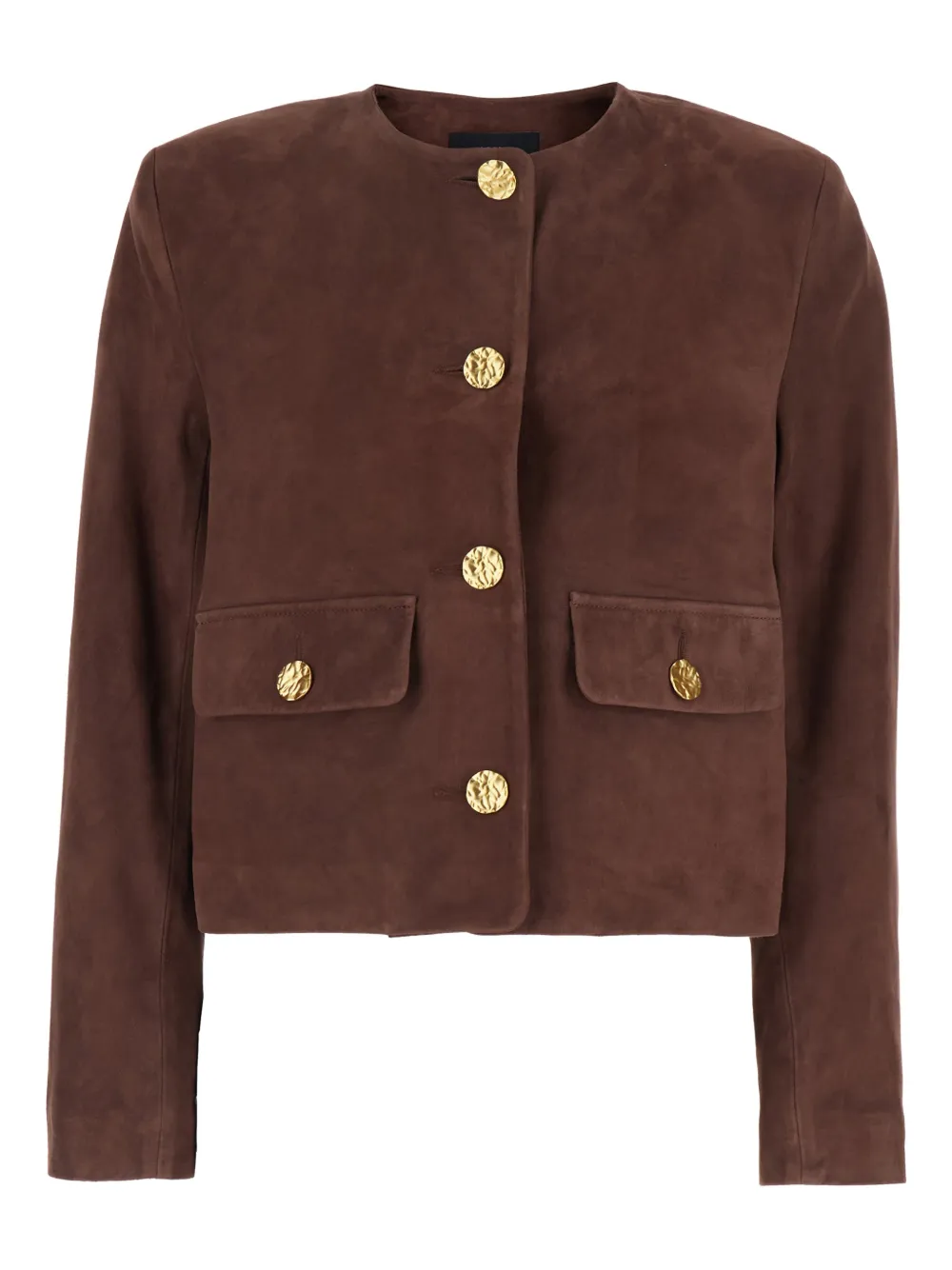 Arma buttoned pocket jacket | Brown | Image 1