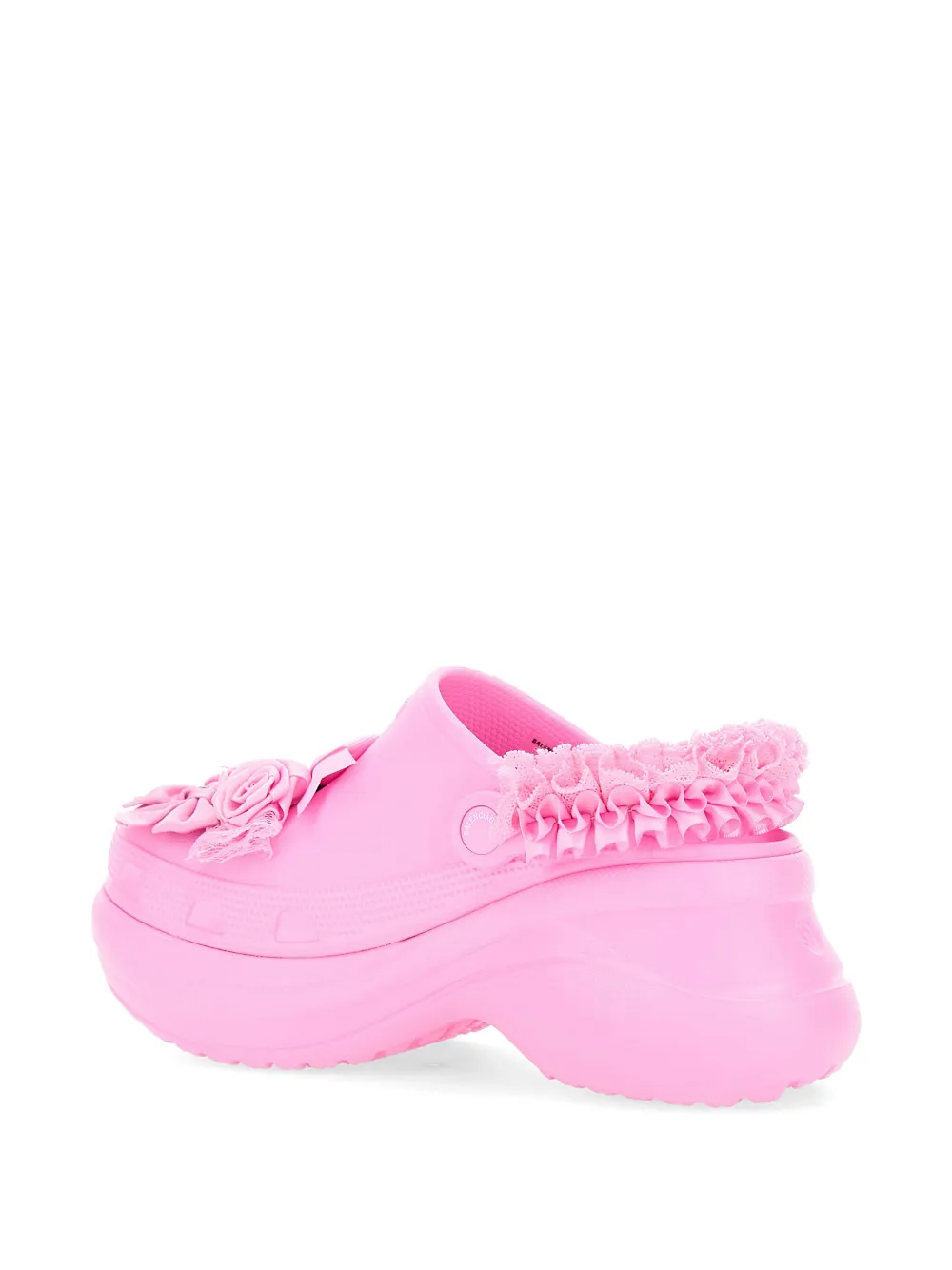 Balenciaga Roses muiltjes met strik Roze