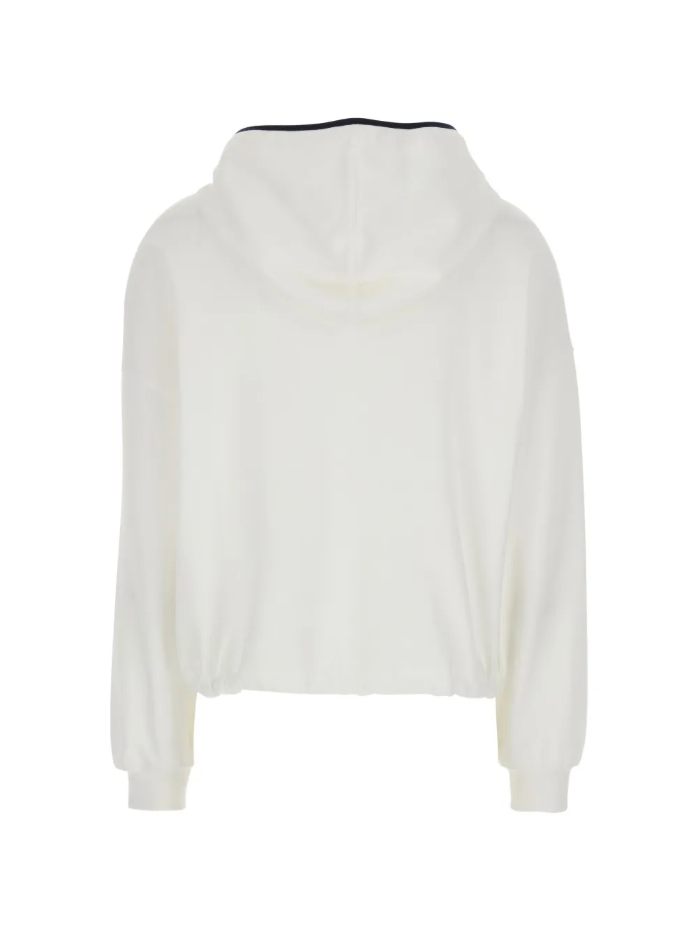 Brunello Cucinelli Hoodie met rits Wit