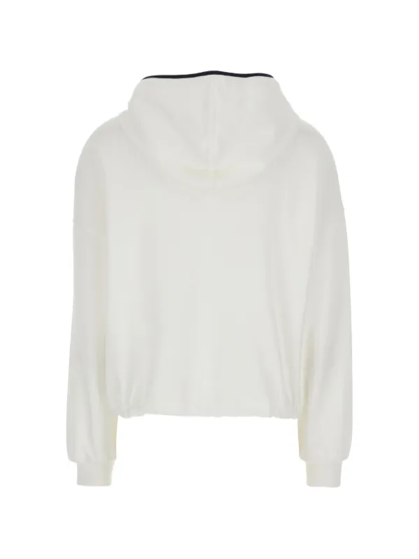 Brunello Cucinelli ジップアップ パーカー | ホワイト | FARFETCH JP