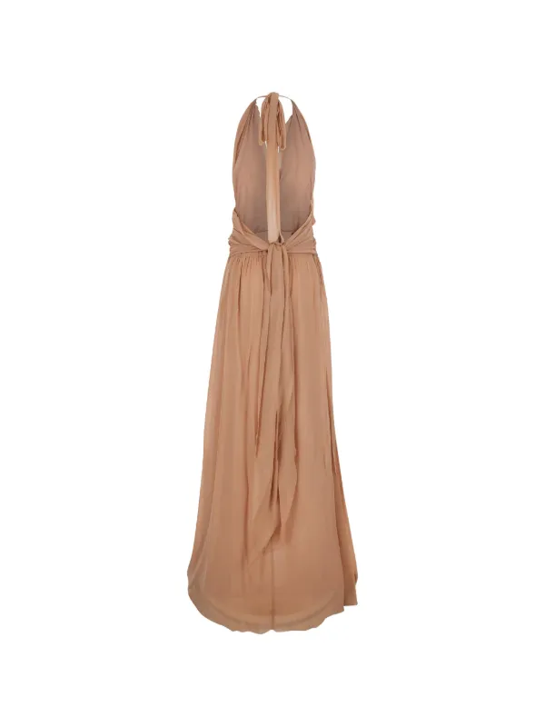 blumarine halter dress Mini Halter Dress