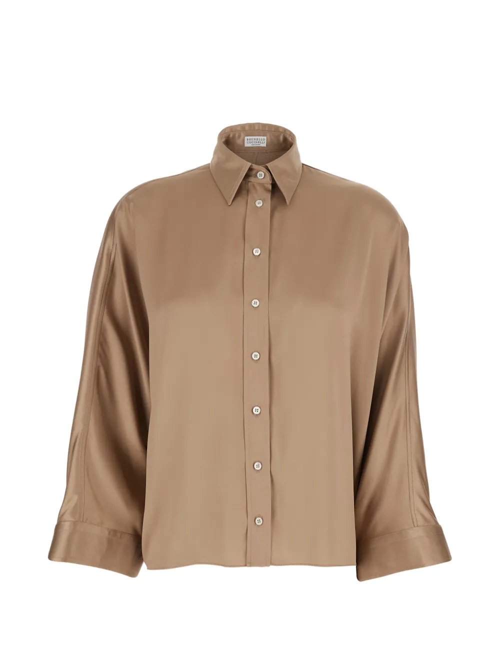 Brunello Cucinelli button-up blouse - Neutrals