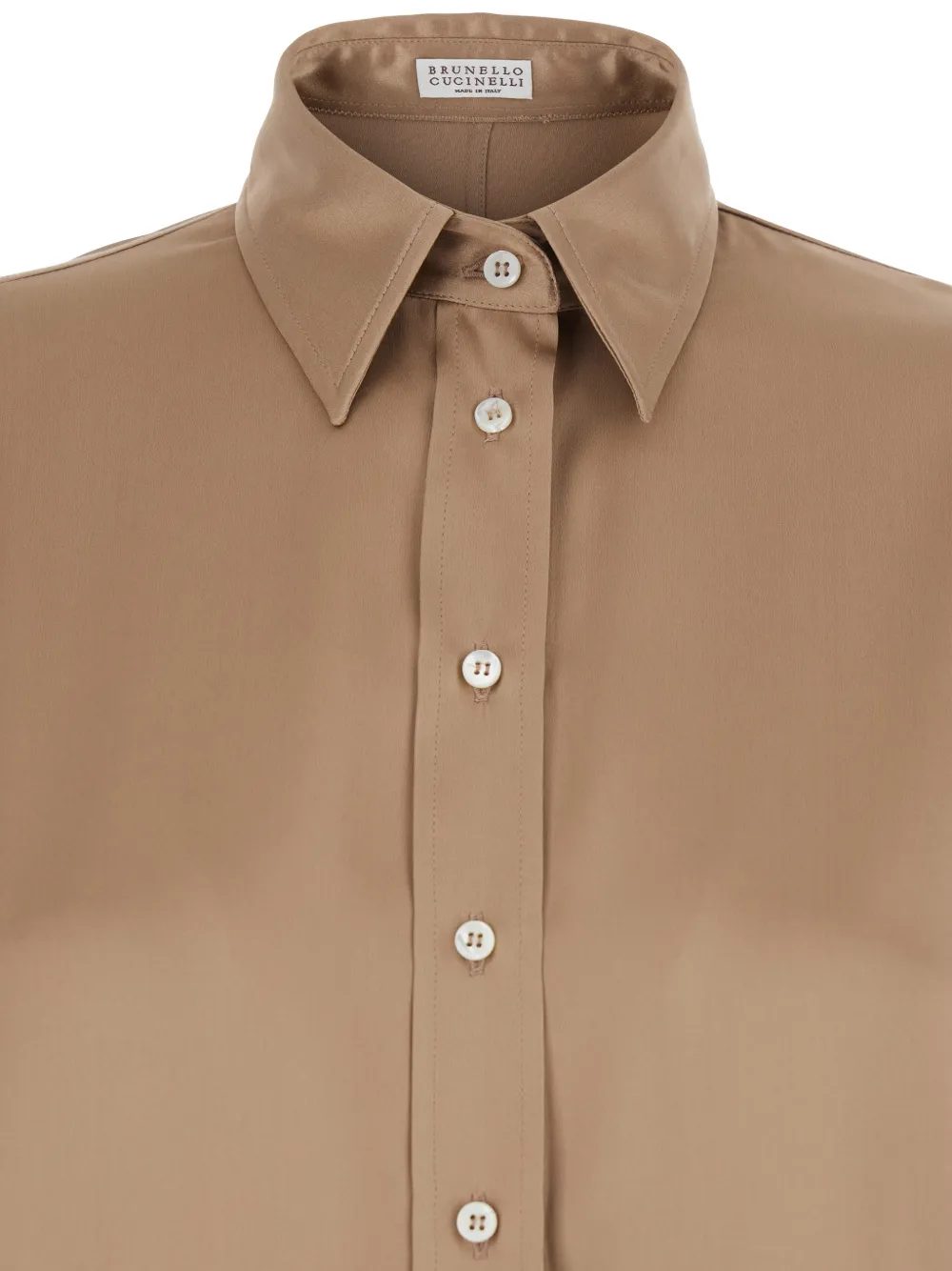  Brunello Cucinelli Button-up Blouse - Neutrals 