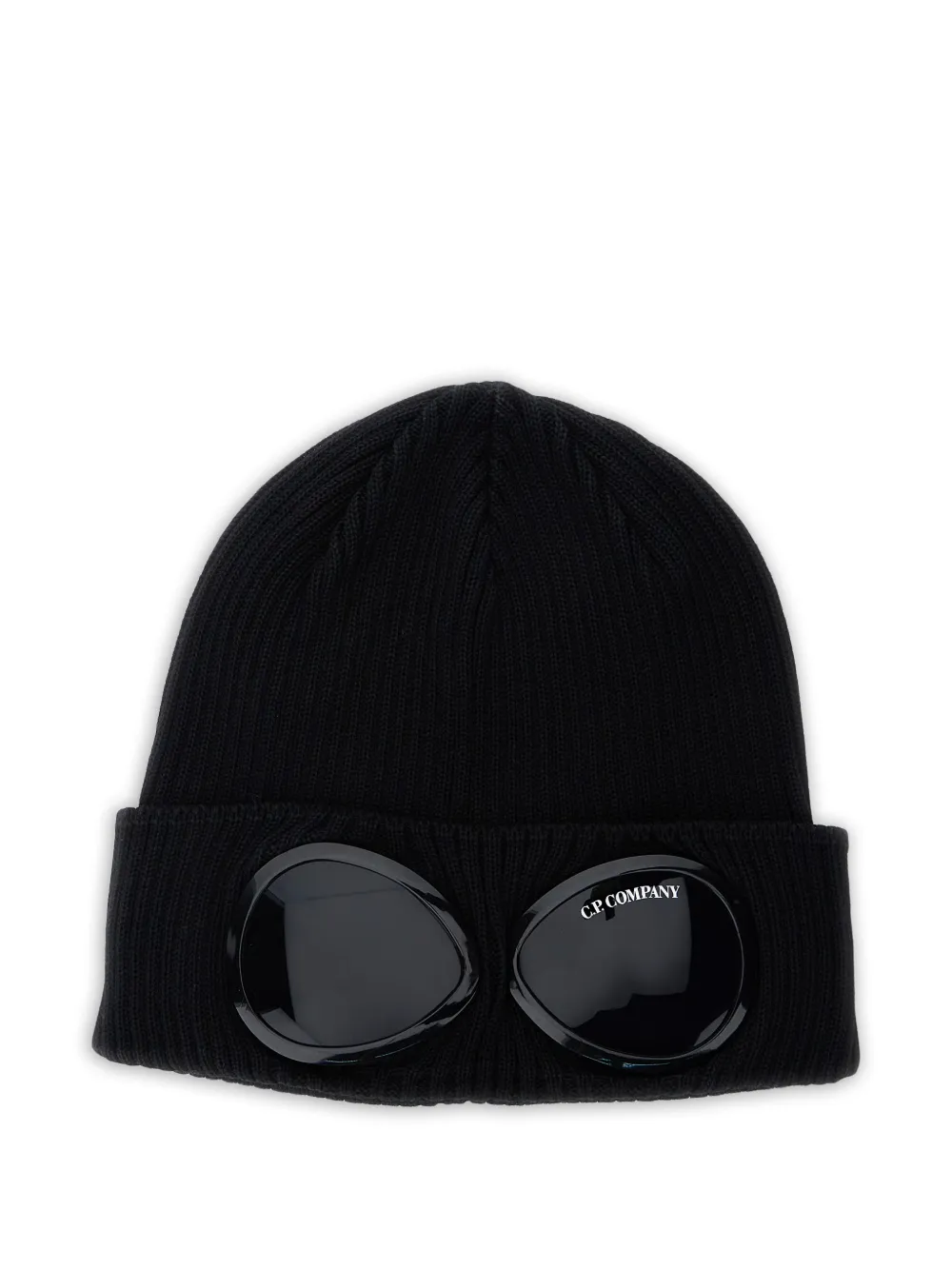 C.P. Company goggle-detail beanie hat - Nero