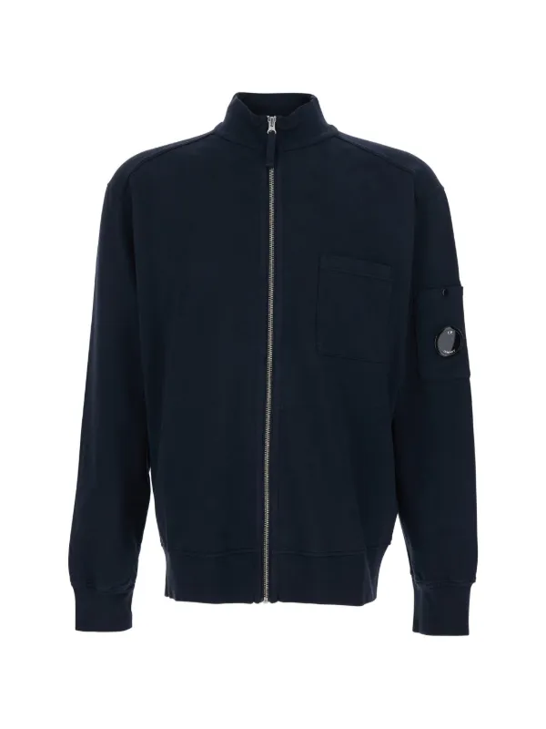 C.P. Company レンズ ジップ スウェットシャツ | ブルー | FARFETCH JP