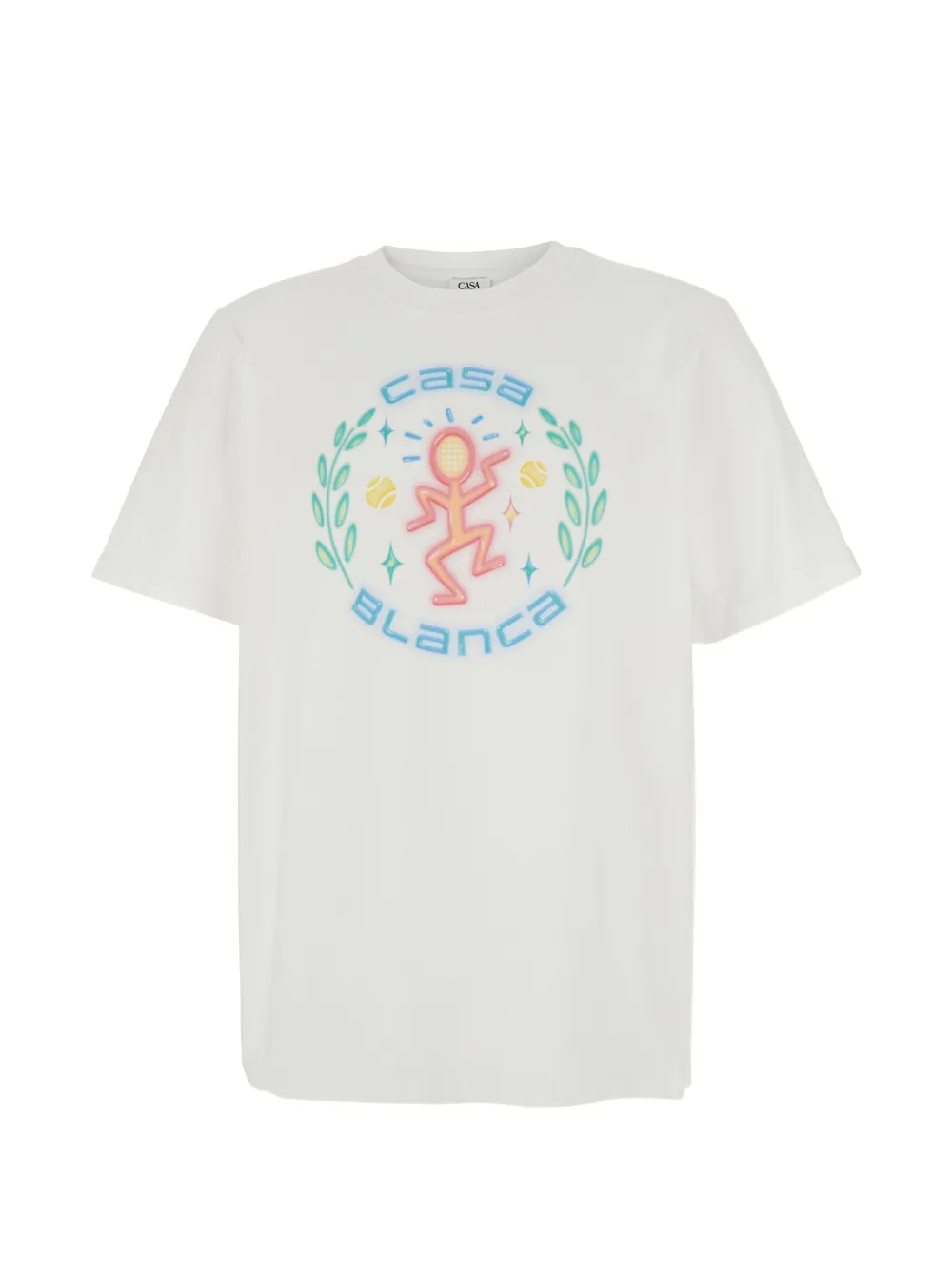 Casablanca printed T-shirt - Weiß
