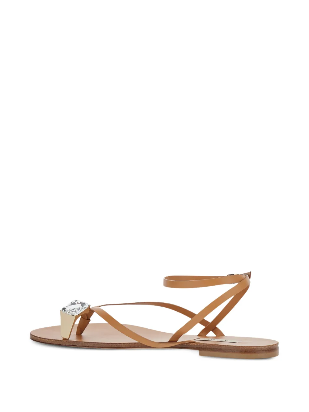 Casadei Leren sandalen Beige