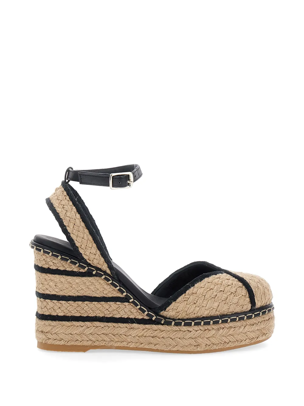 Castañer striped wedge espadrilles Beige