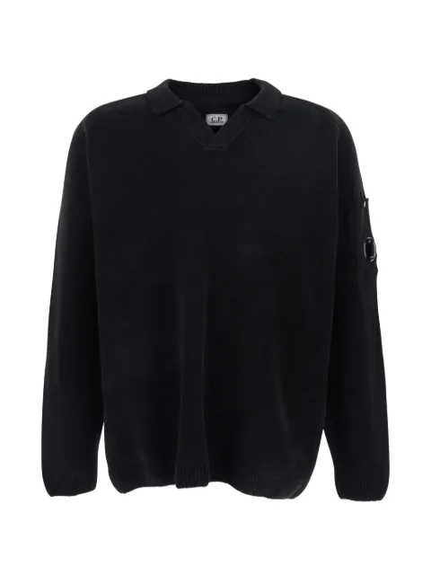 C.P. Company Lens-detail patch sweater