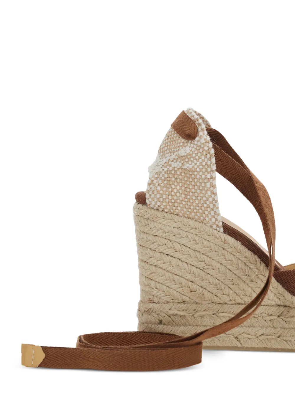 Castañer Carina espadrilles met plateauzool Bruin