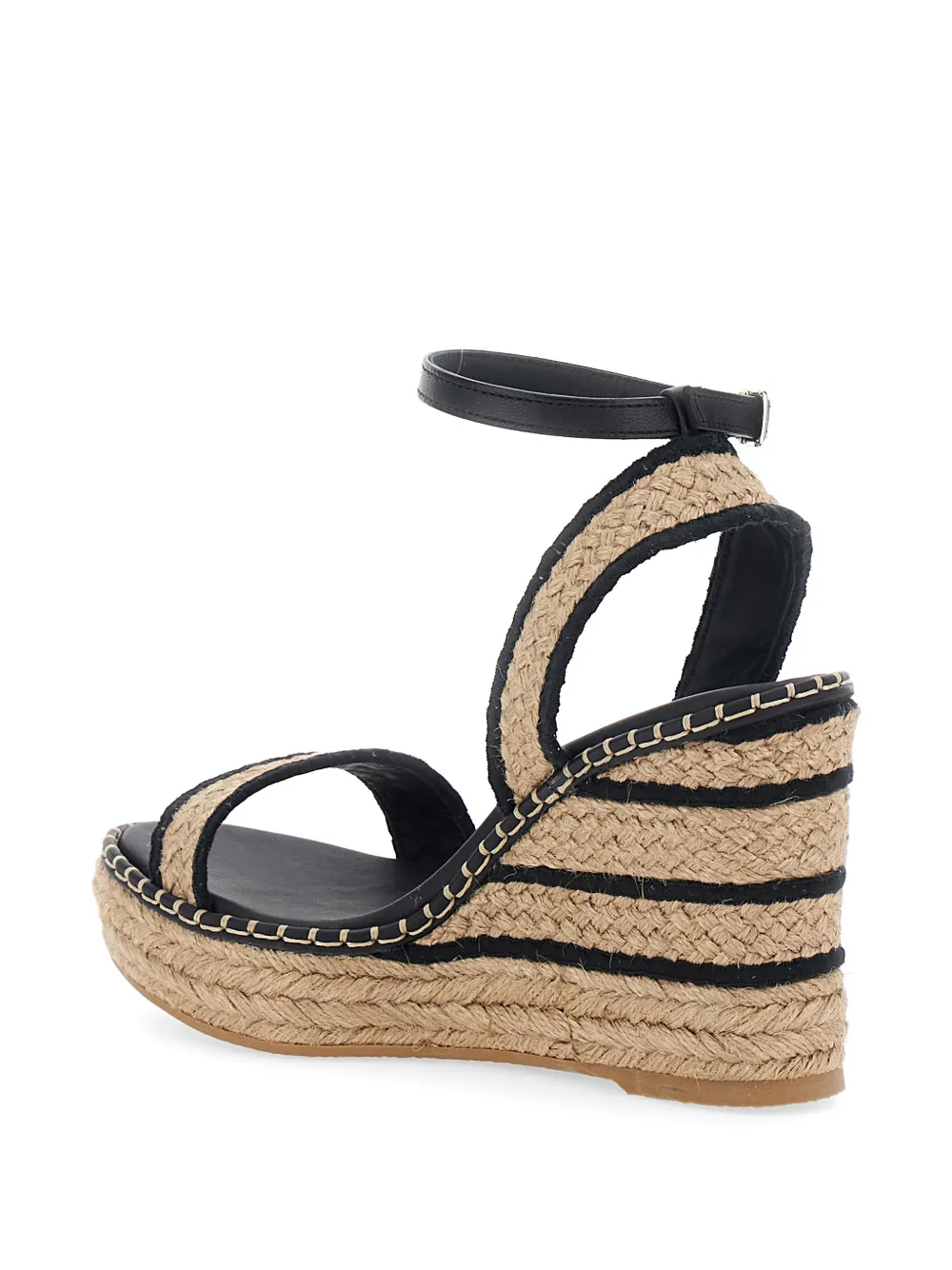 Castañer ankle-strap striped espadrilles Beige